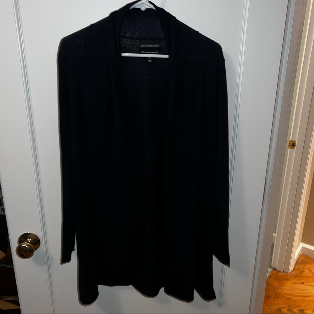 Navy Blue Cynthia Rowley Cardigan